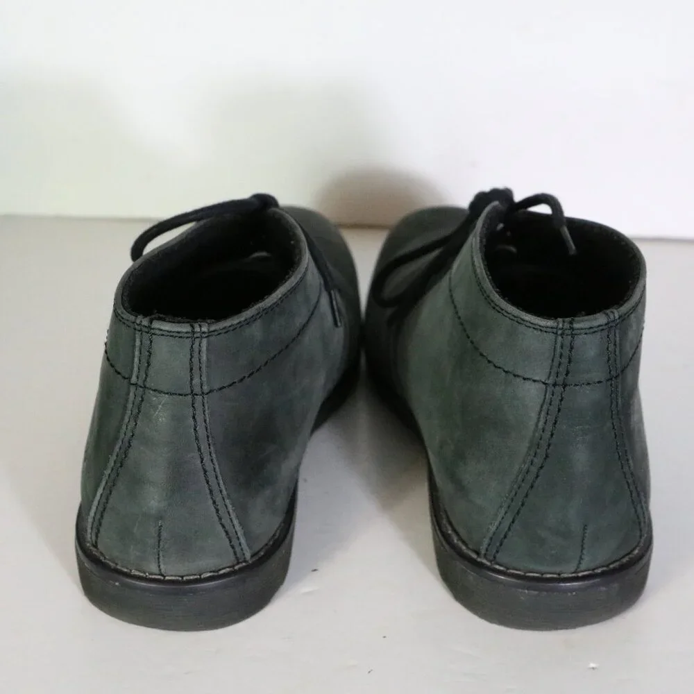 Sebago Reese‎ Chukka Boots Mens 9 Black Leather Lace Up Low Top Comfort